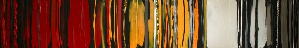 Waddenzee — abstract-expressionistisch schilderij van Roger Rutten